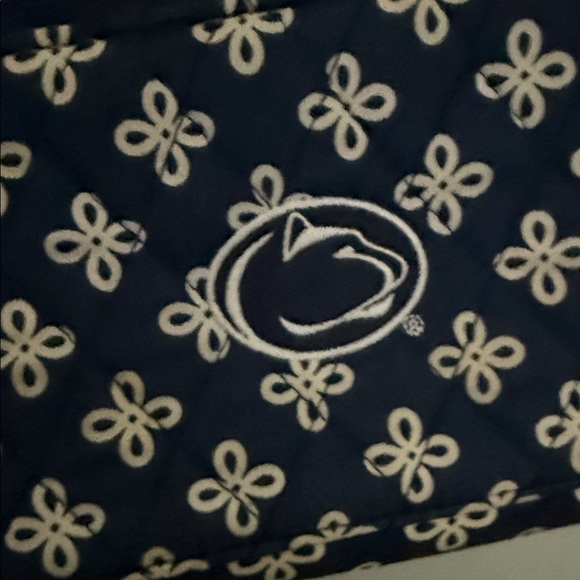Vera Bradley Navy and Cream Crossbody Bag Penn State bag - Picture 6 of 9